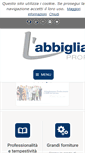 Mobile Screenshot of abbigliamentoprofessionaleperugia.com